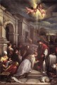 St Valentin Baptizing St Lucilla Jacopo Bassano